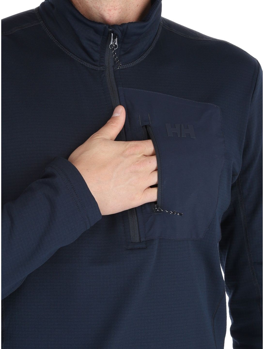 Helly Hansen, Versalite 1/2 Zip maglione uomo Navy blu 