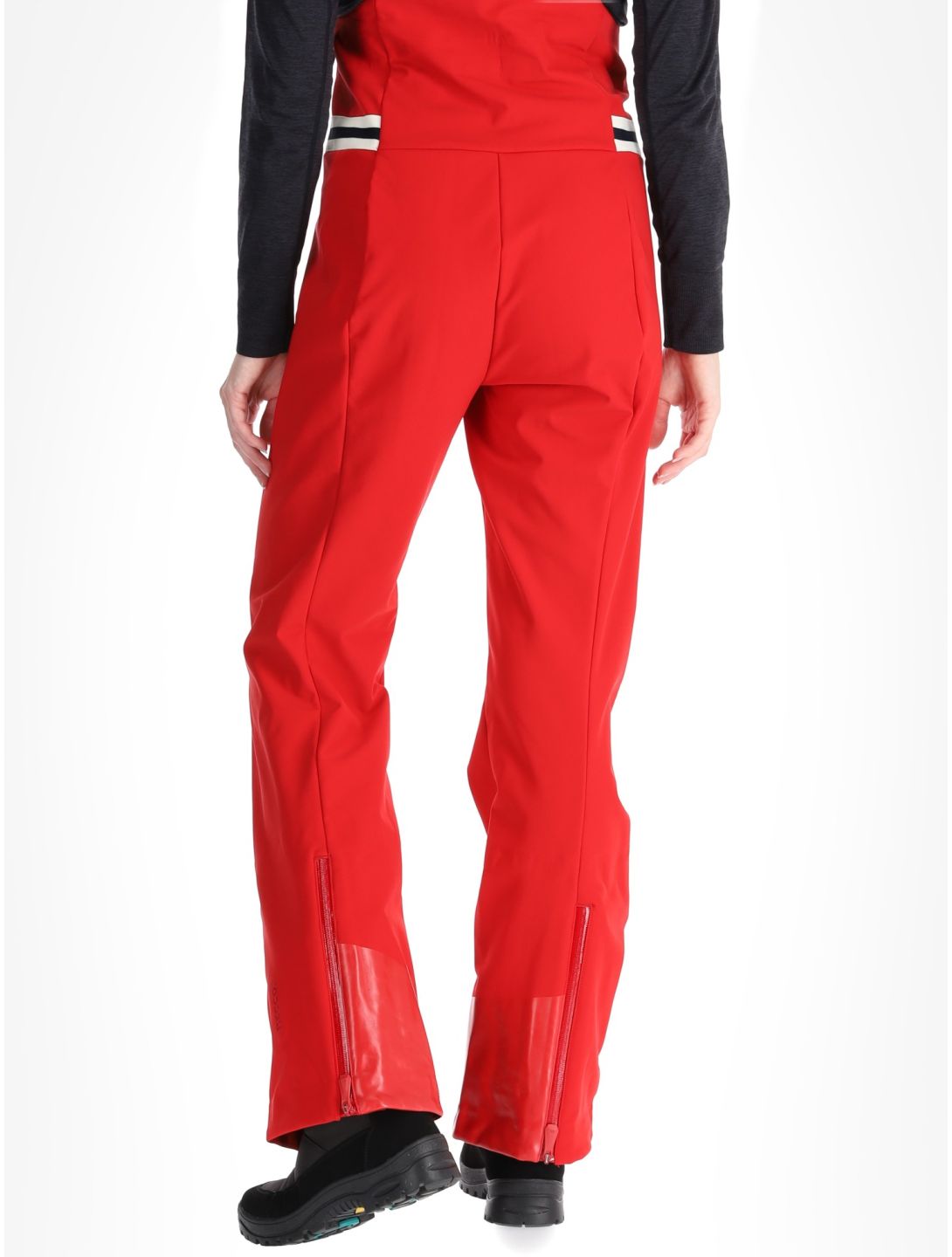 Helly Hansen, W Avanti Softshell Bib pantaloni da sci softshell donna Red rosso 