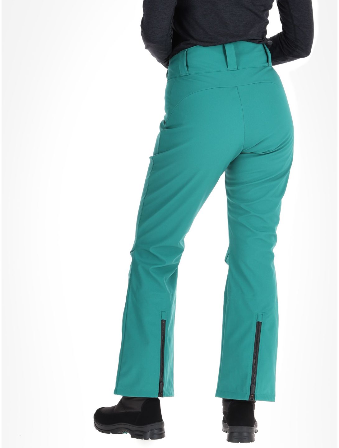 Helly Hansen, W Bellissimo 2 pantaloni da sci softshell donna Emerald verde 