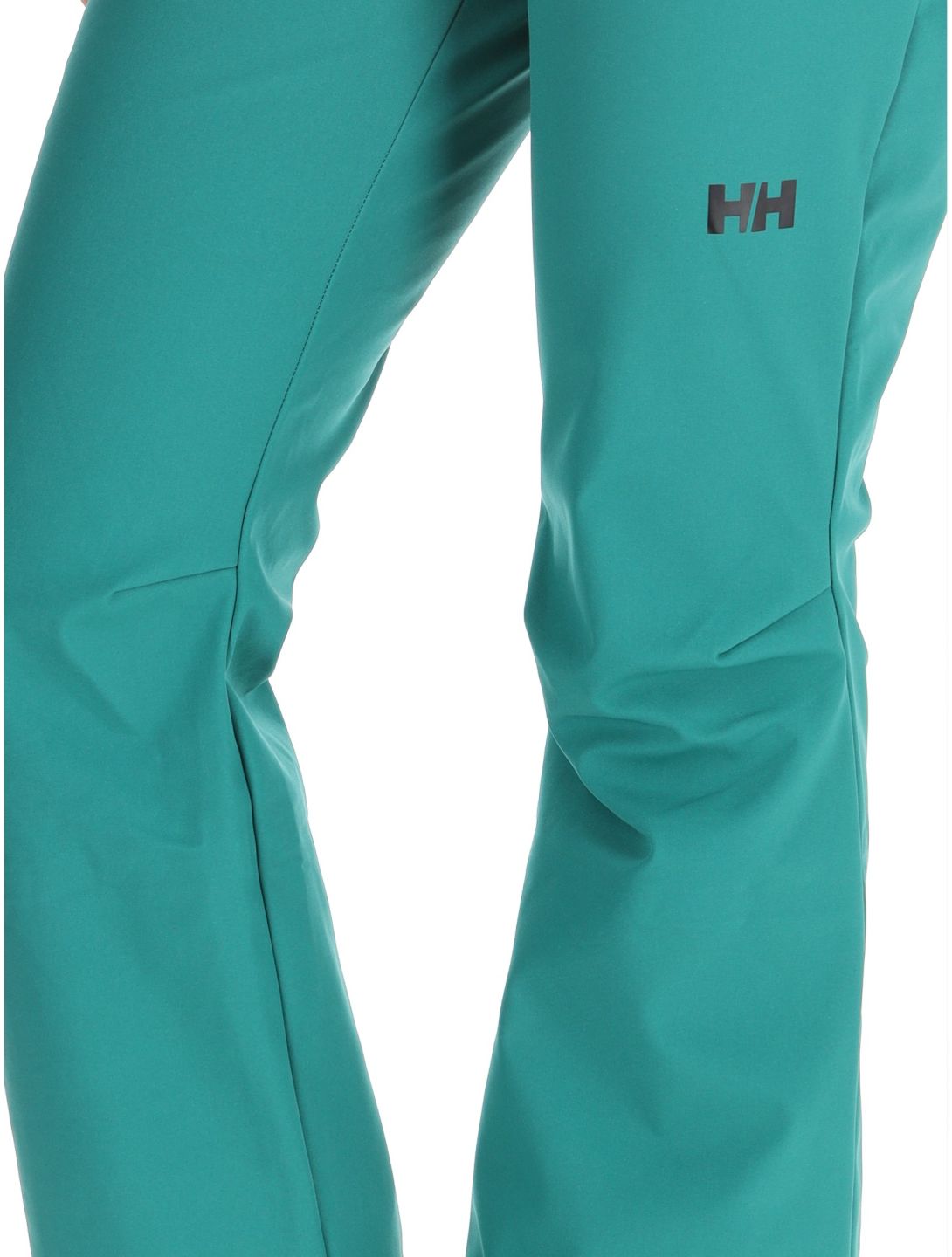 Helly Hansen, W Bellissimo 2 pantaloni da sci softshell donna Emerald verde 