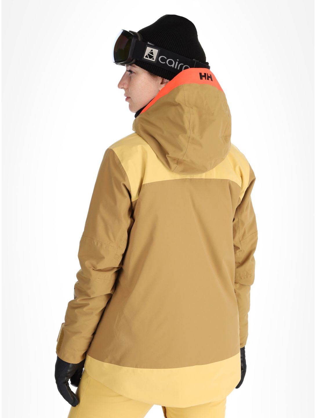 Helly Hansen, W Powchaser 2.0 giacca sci donna Sand giallo 