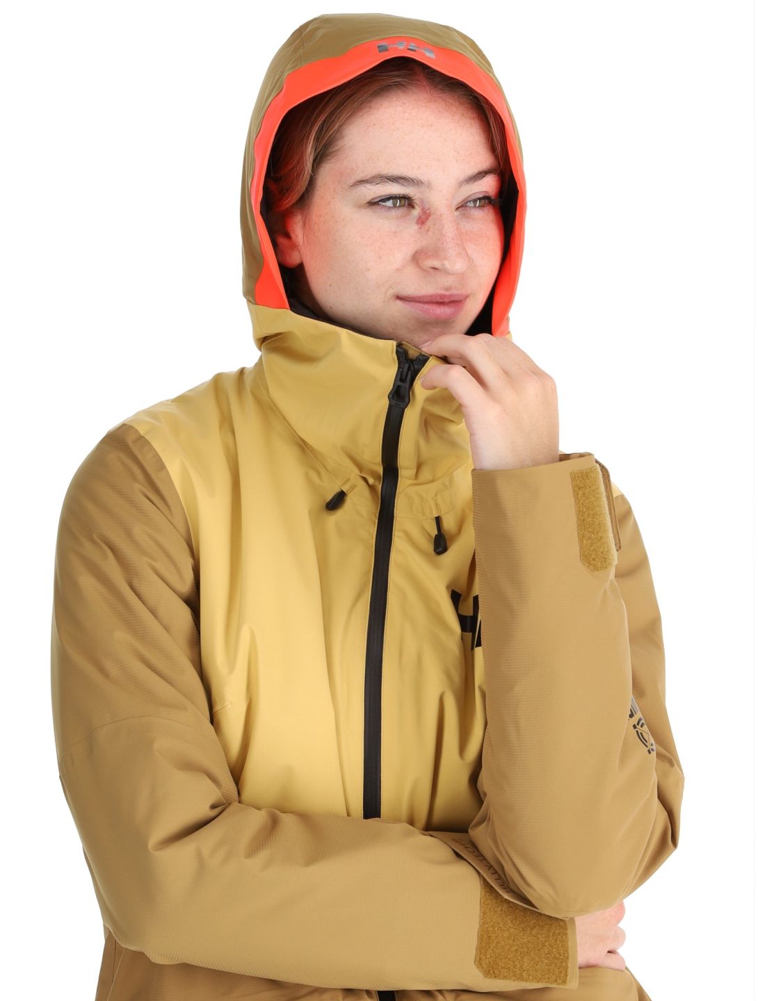 Helly Hansen, W Powchaser 2.0 giacca sci donna Sand giallo 