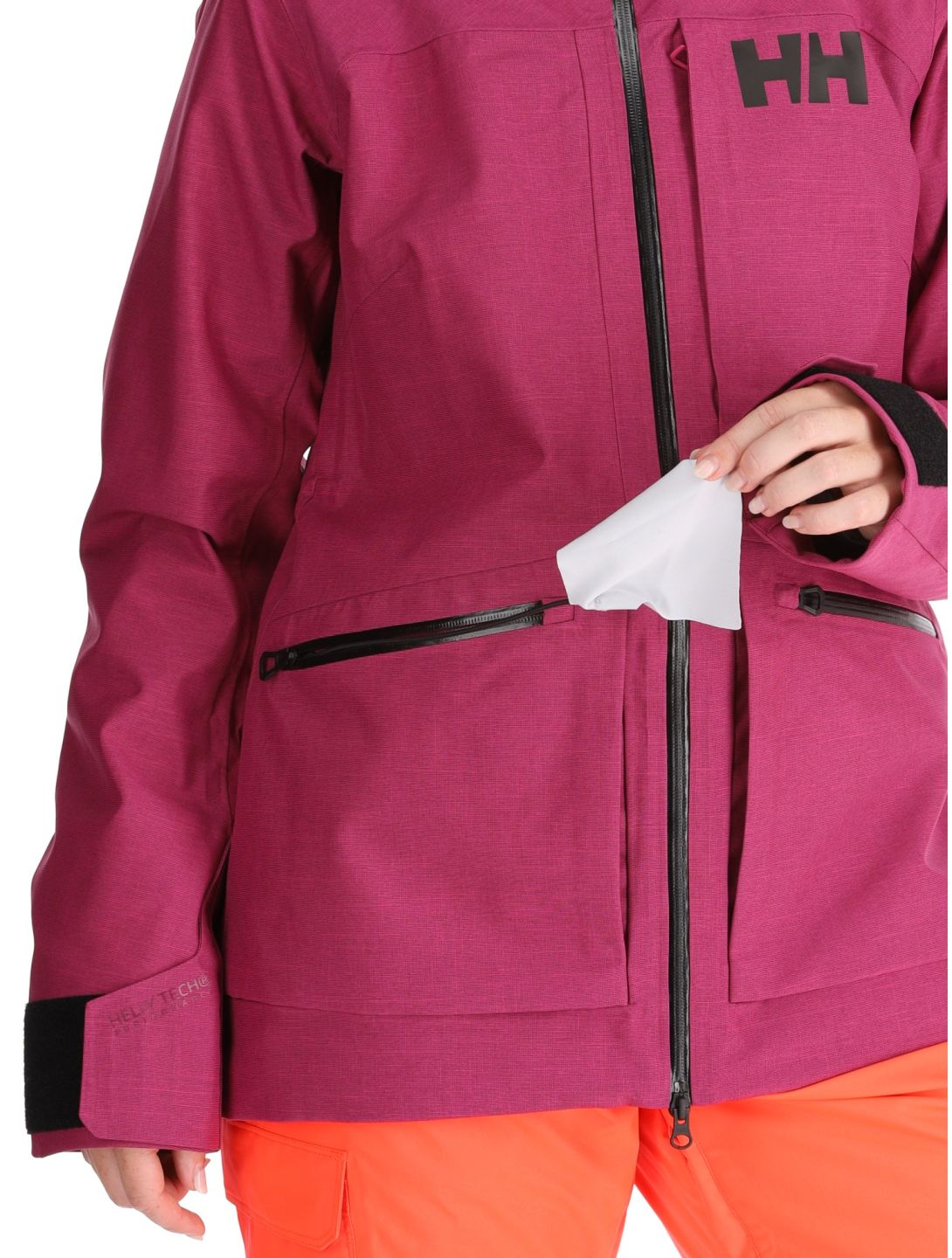 Helly Hansen, W Powderqueen 3.0 giacca sci donna Magenta viola 