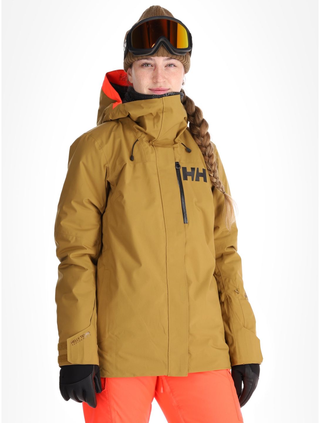 Helly Hansen, W Powshot giacca sci donna Lynx giallo 