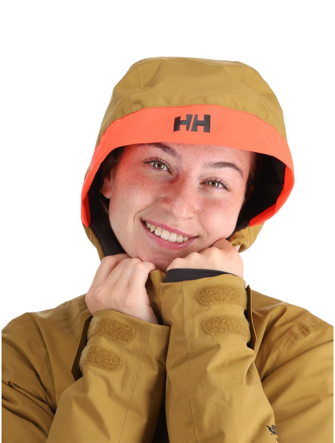 Helly Hansen, W Powshot giacca sci donna Lynx giallo 