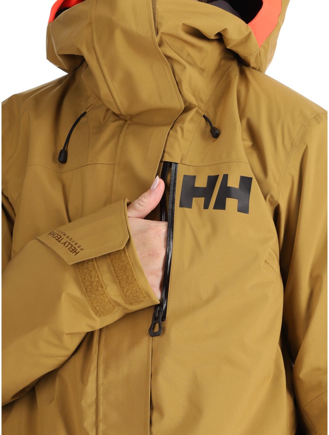 Helly Hansen, W Powshot giacca sci donna Lynx giallo 