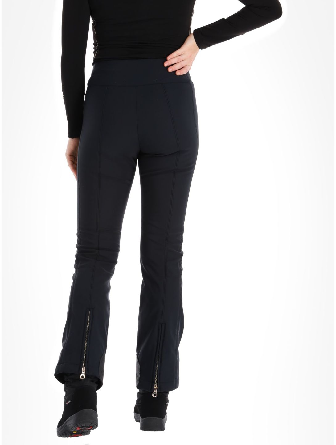 High Society, Lia pantaloni da sci softshell donna Black nero 