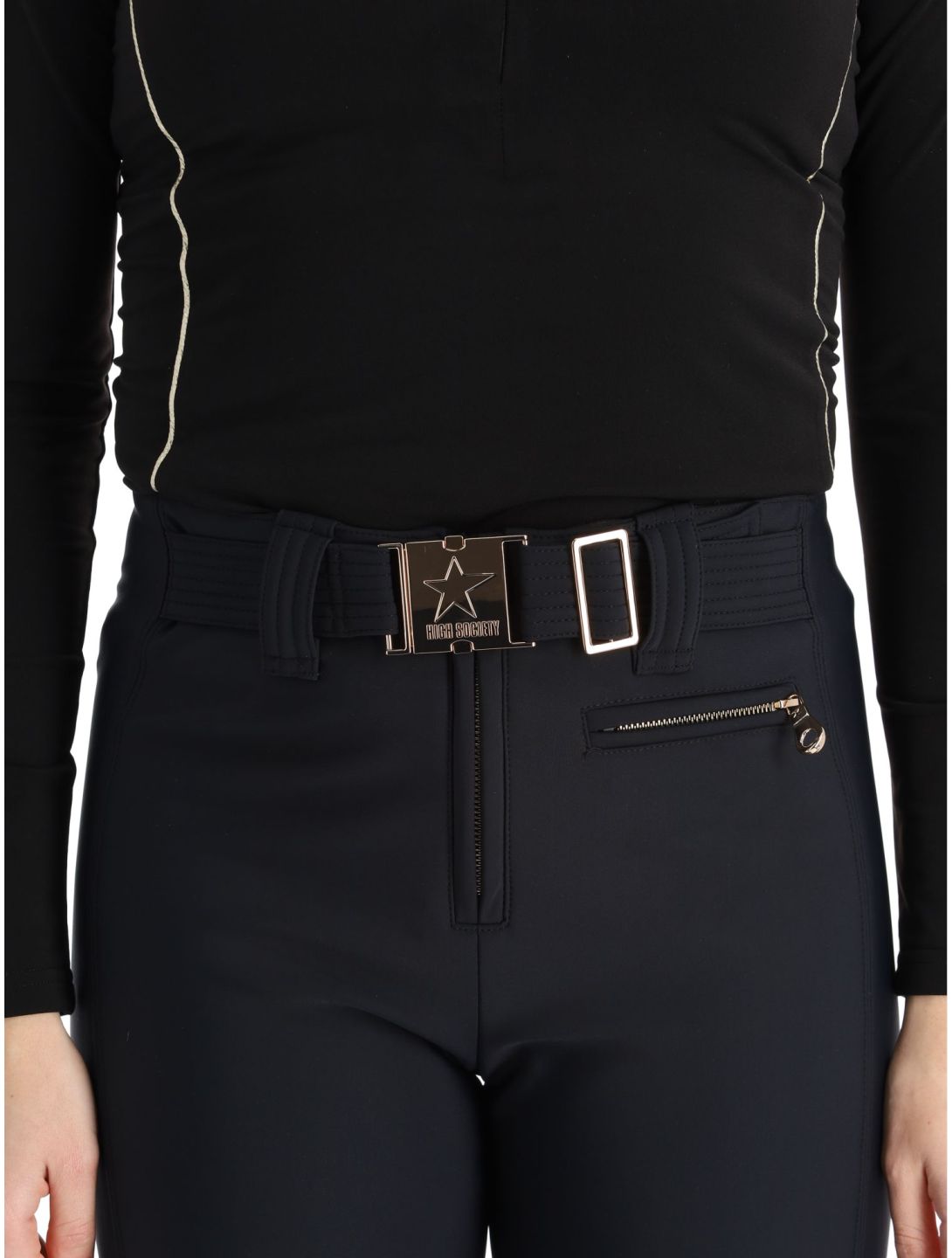 High Society, Lia pantaloni da sci softshell donna Black nero 