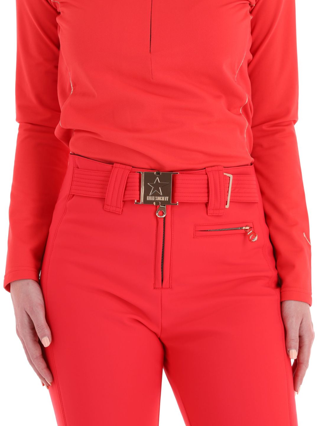 High Society, Lia pantaloni da sci softshell donna Red rosso 