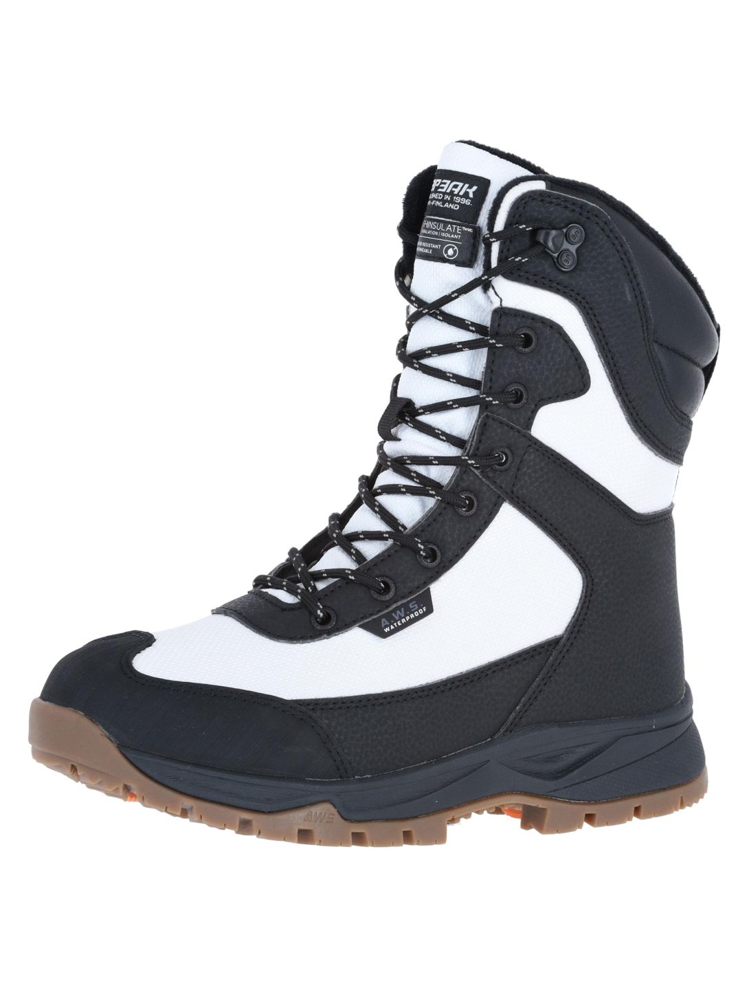 Icepeak, Alice Ms scarponi da neve donna Optic White bianco 