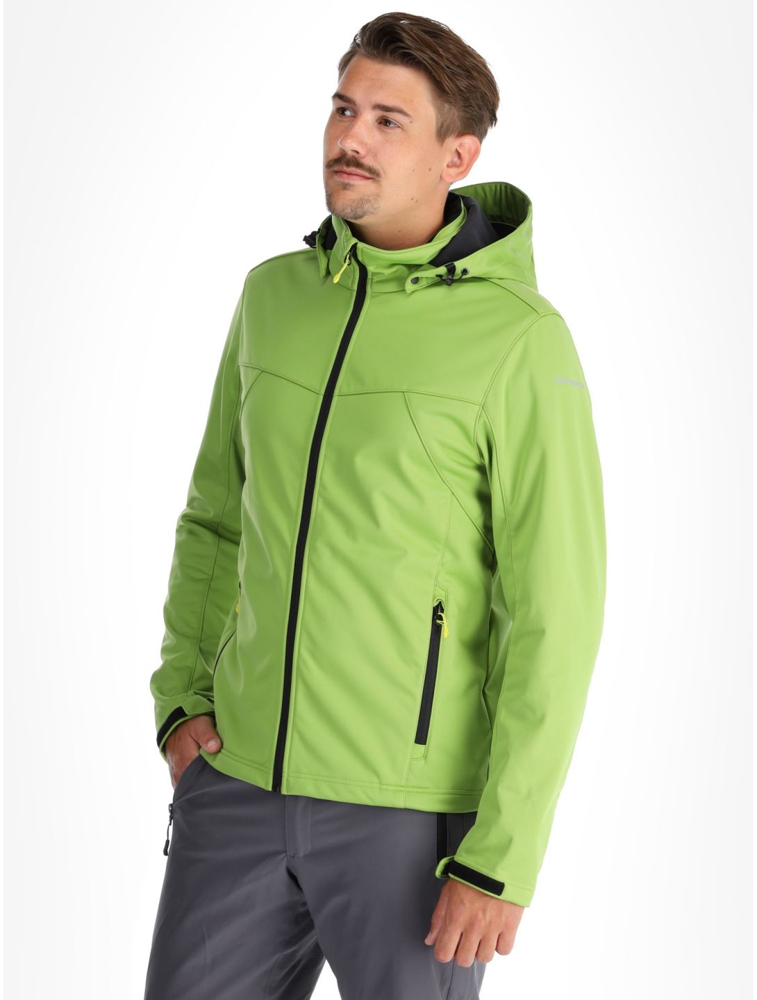 Icepeak, Biggs softshell uomo Asparagus verde 