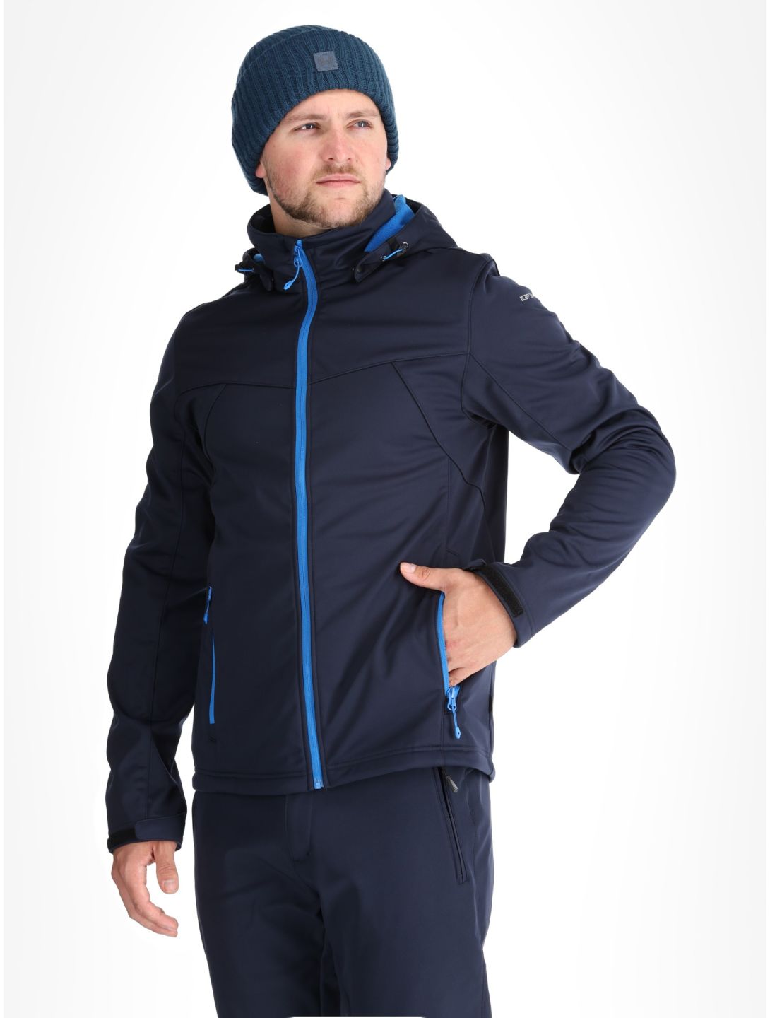 Icepeak, Biggs softshell uomo Blauw blu 