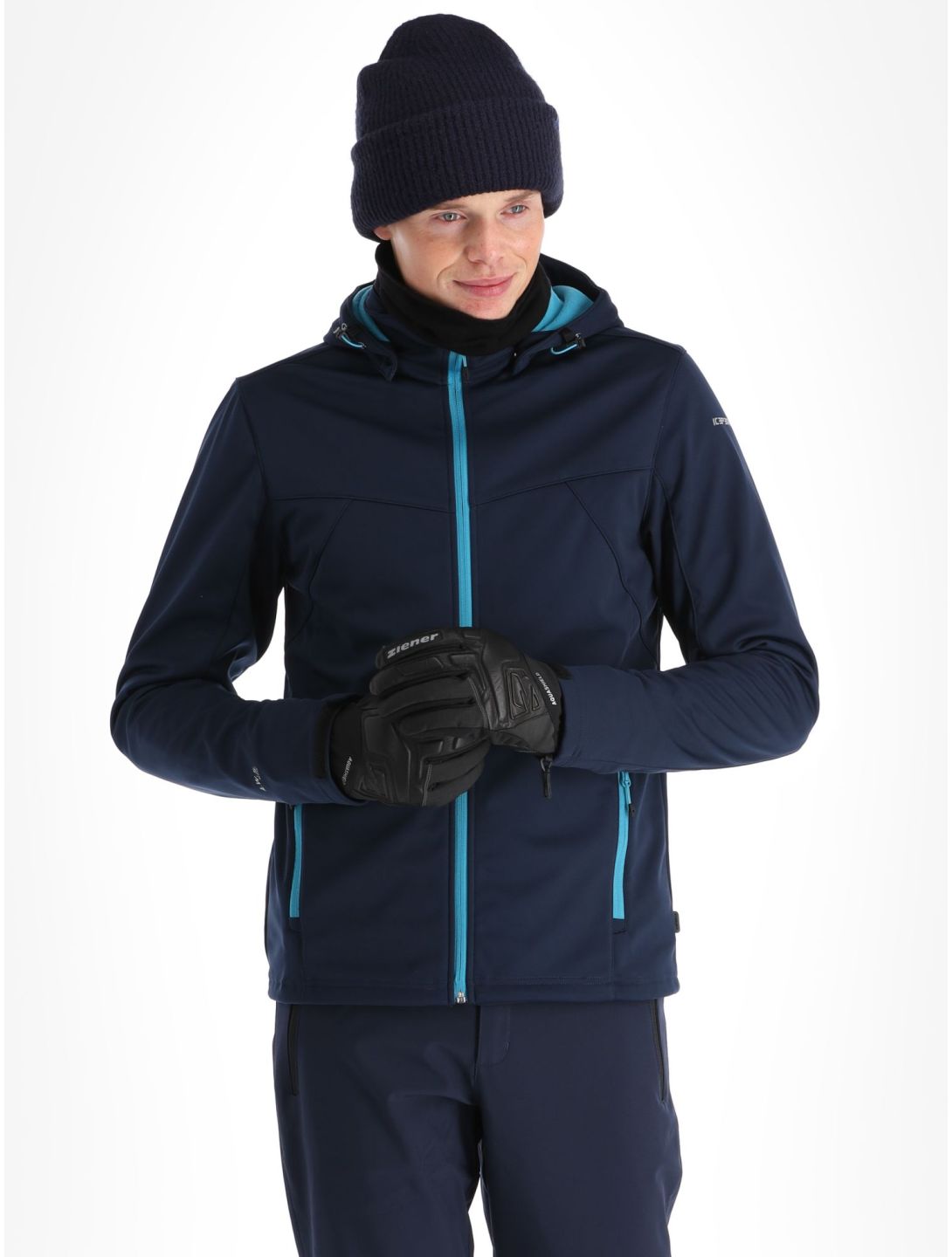 Icepeak, Biggs softshell uomo dark blu 