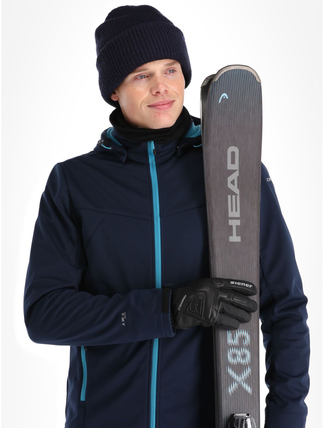 Icepeak, Biggs softshell uomo dark blu 