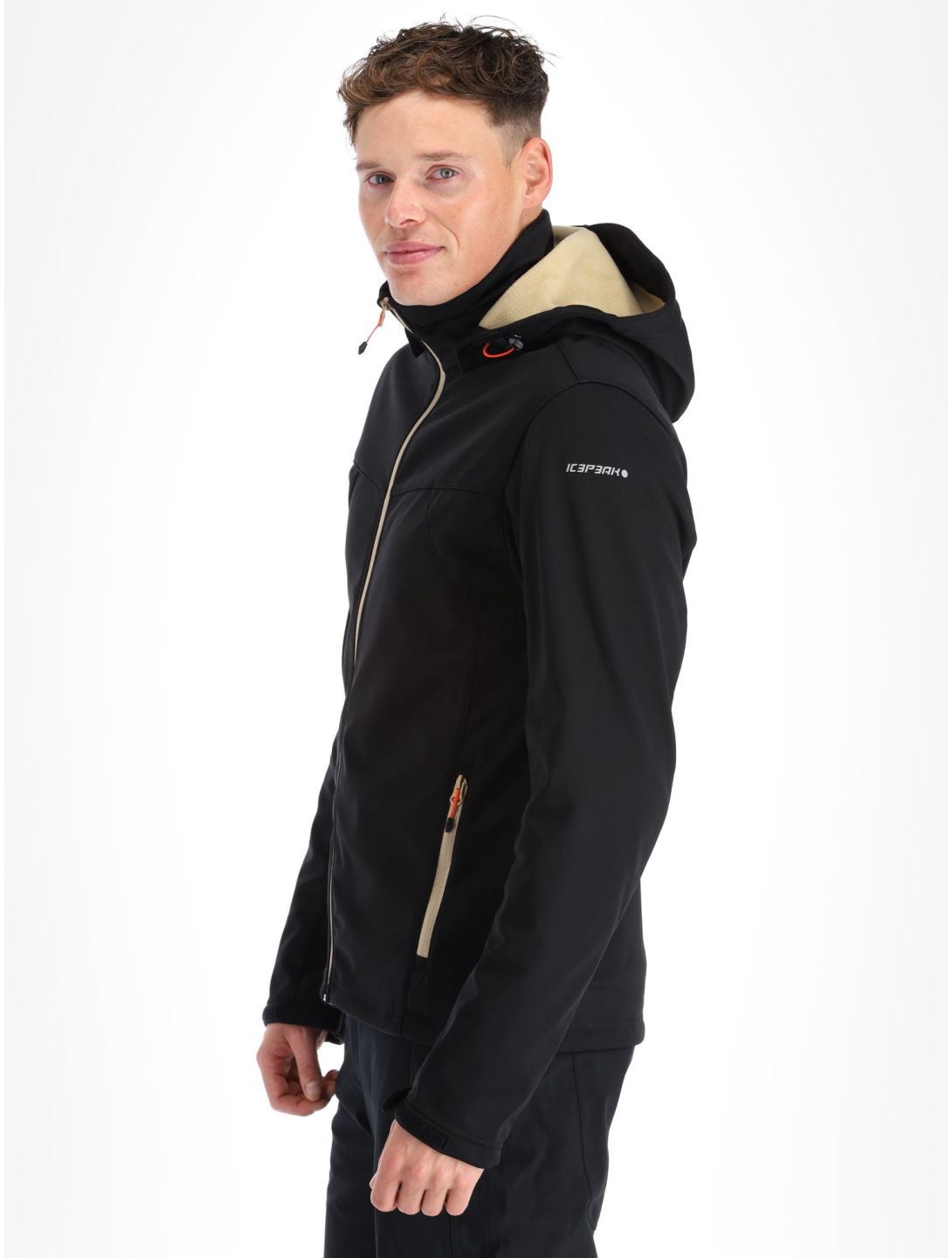 Icepeak, Biggs softshell uomo nero 