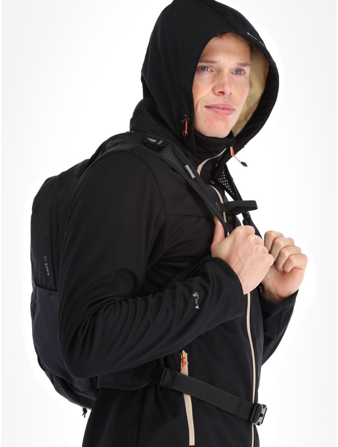 Icepeak, Biggs softshell uomo nero 