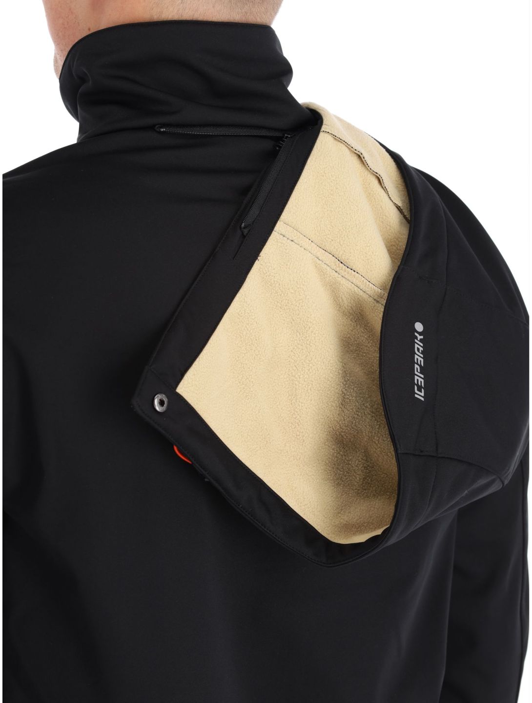 Icepeak, Biggs softshell uomo nero 