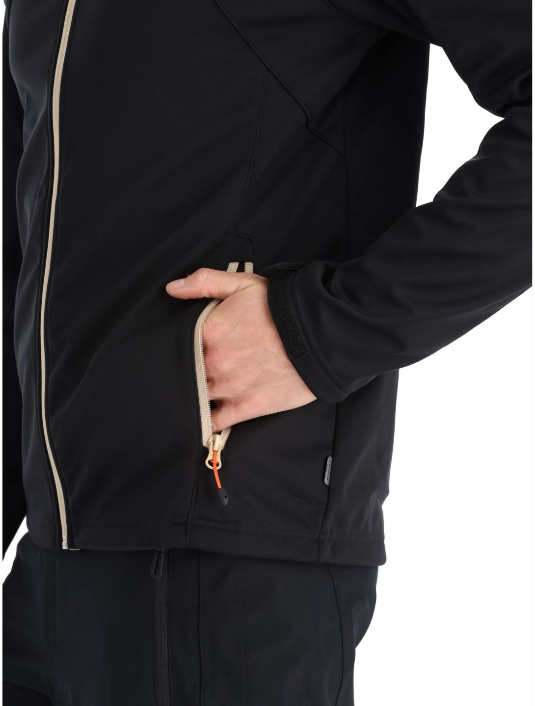 Icepeak, Biggs softshell uomo nero 