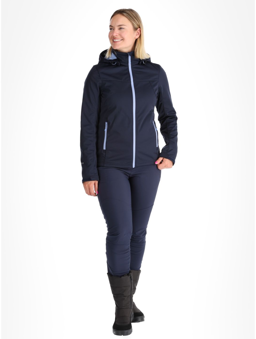 Icepeak, Boise softshell donna Blue blu 