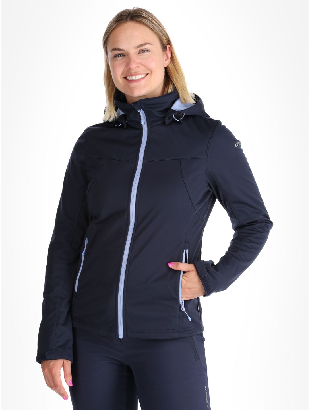 Icepeak, Boise softshell donna Blue blu 