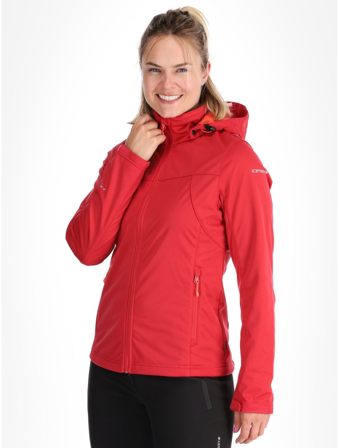 Icepeak, Boise softshell donna Cranberry rosso 