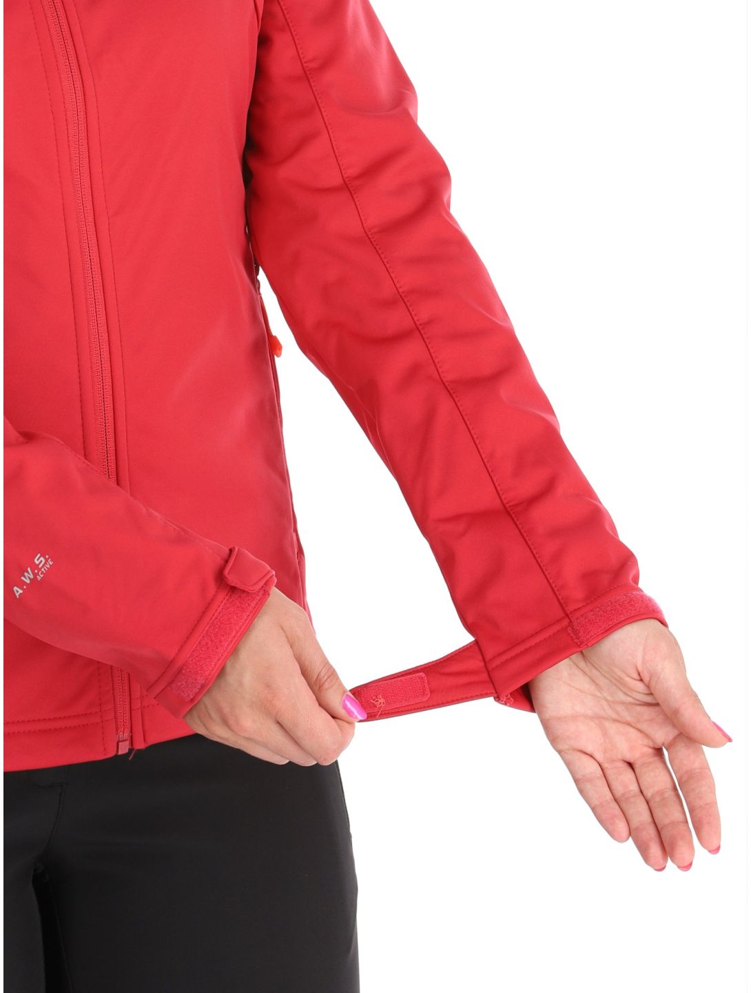 Icepeak, Boise softshell donna Cranberry rosso 