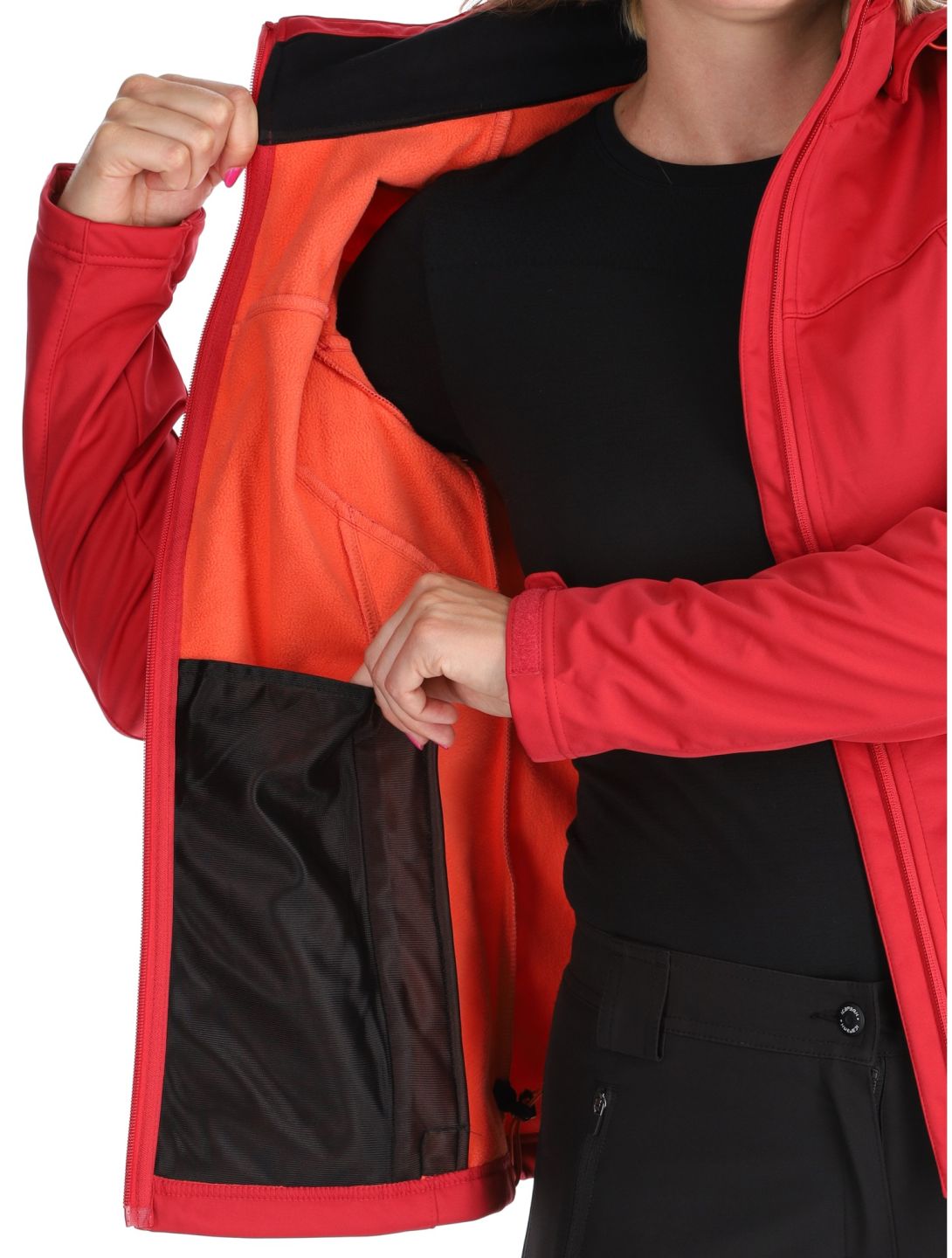 Icepeak, Boise softshell donna Cranberry rosso 