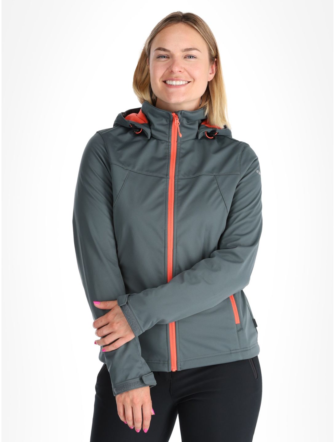 Icepeak, Boise softshell donna Green verde 