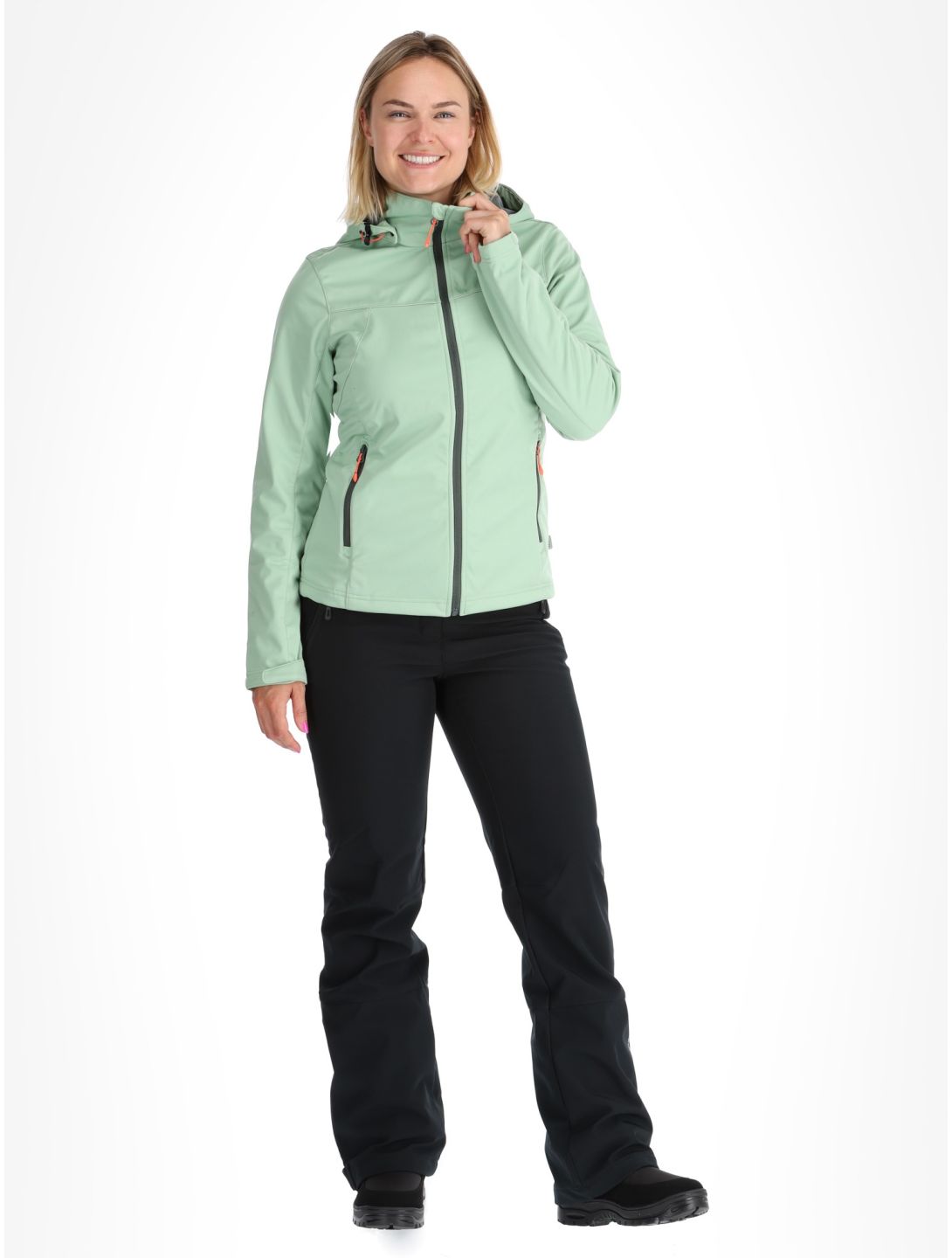 Icepeak, Boise softshell donna Light Green verde 