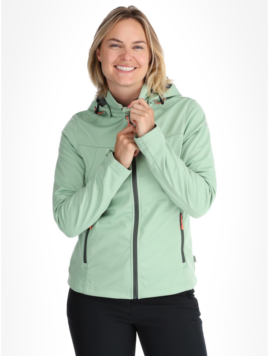 Icepeak, Boise softshell donna Light Green verde 