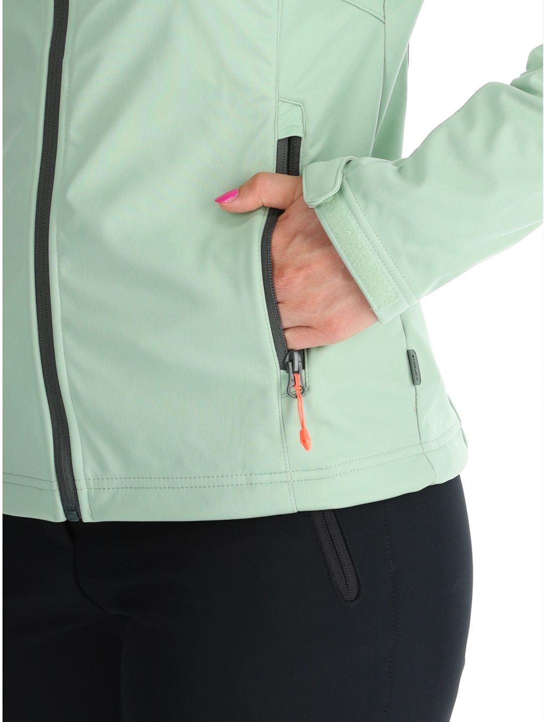 Icepeak, Boise softshell donna Light Green verde 