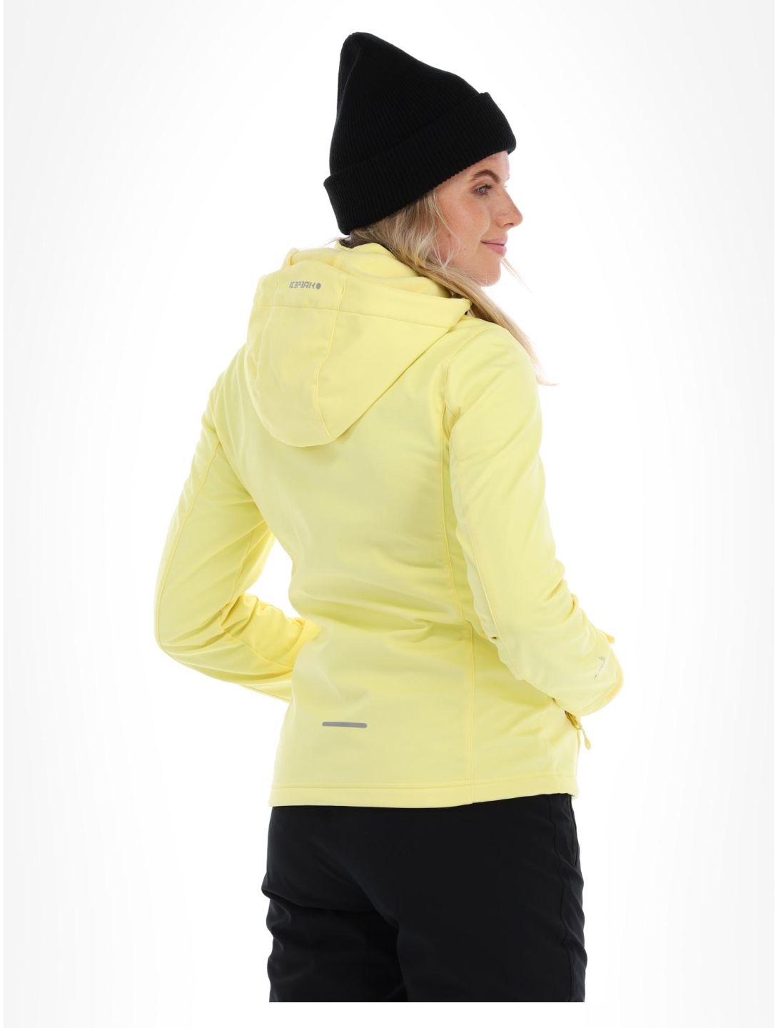 Icepeak, Boise softshell donna pastel giallo 