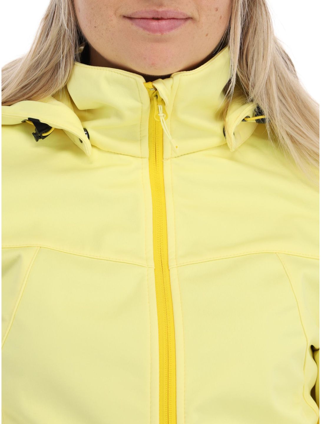 Icepeak, Boise softshell donna pastel giallo 