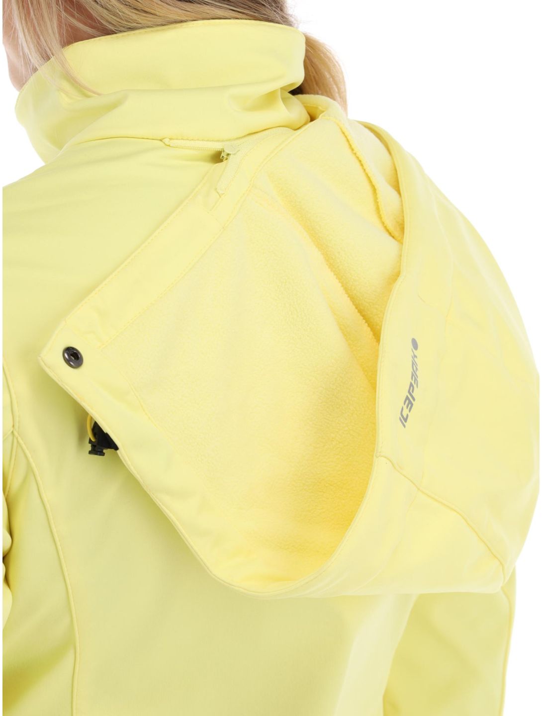 Icepeak, Boise softshell donna pastel giallo 