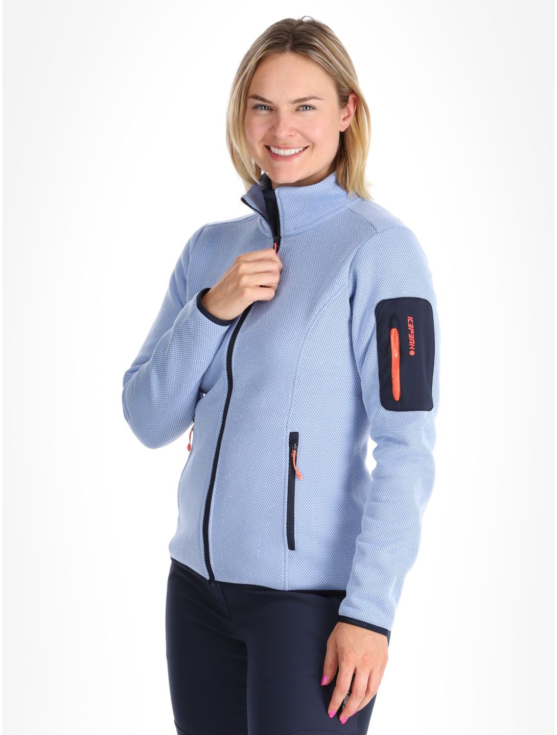 Icepeak, Bowersville gilet donna Light Blue blu 