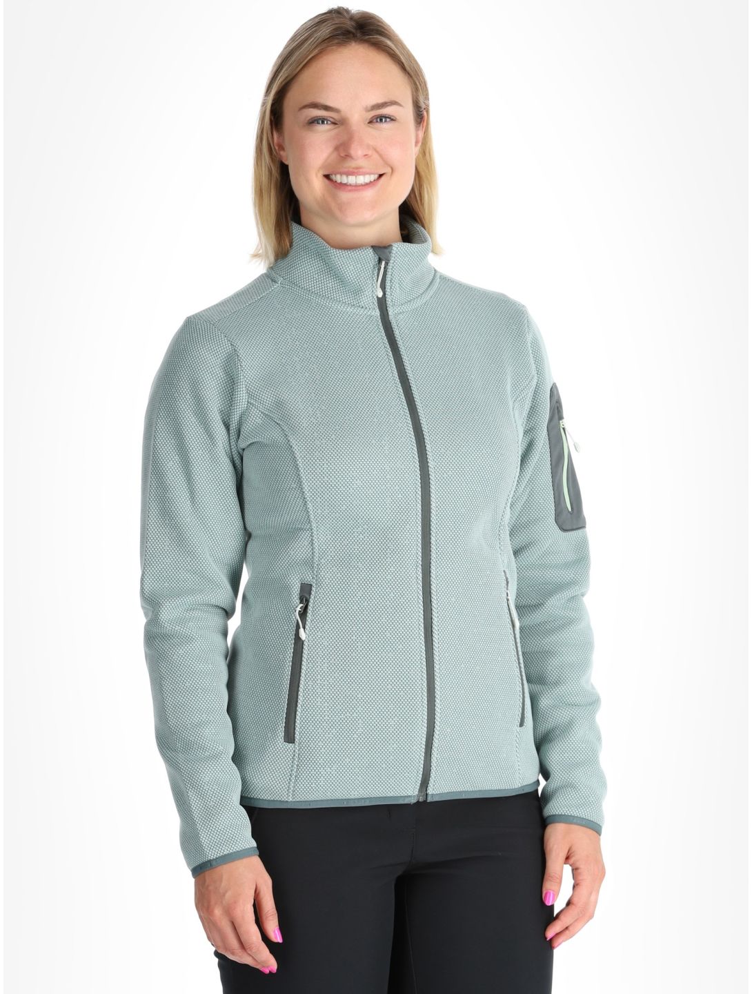 Icepeak, Bowersville gilet donna Light Green verde 