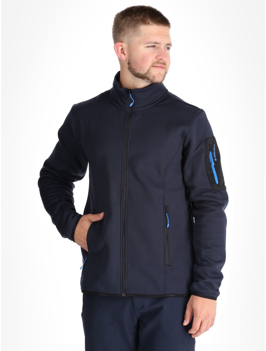 Icepeak, Bredstedt gilet uomo Dark Blue blu 