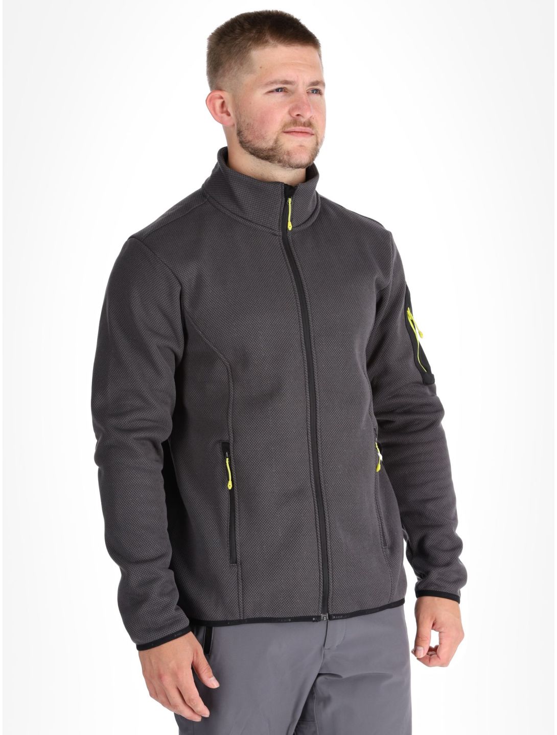 Icepeak, Bredstedt gilet uomo Granite grigio 