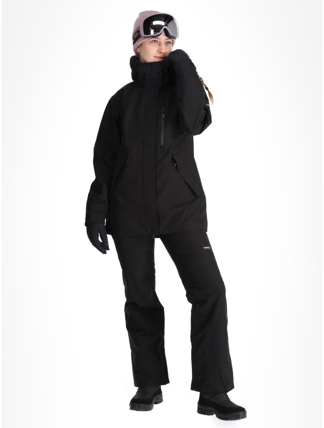 Icepeak, Cabot guscio donna Black nero 