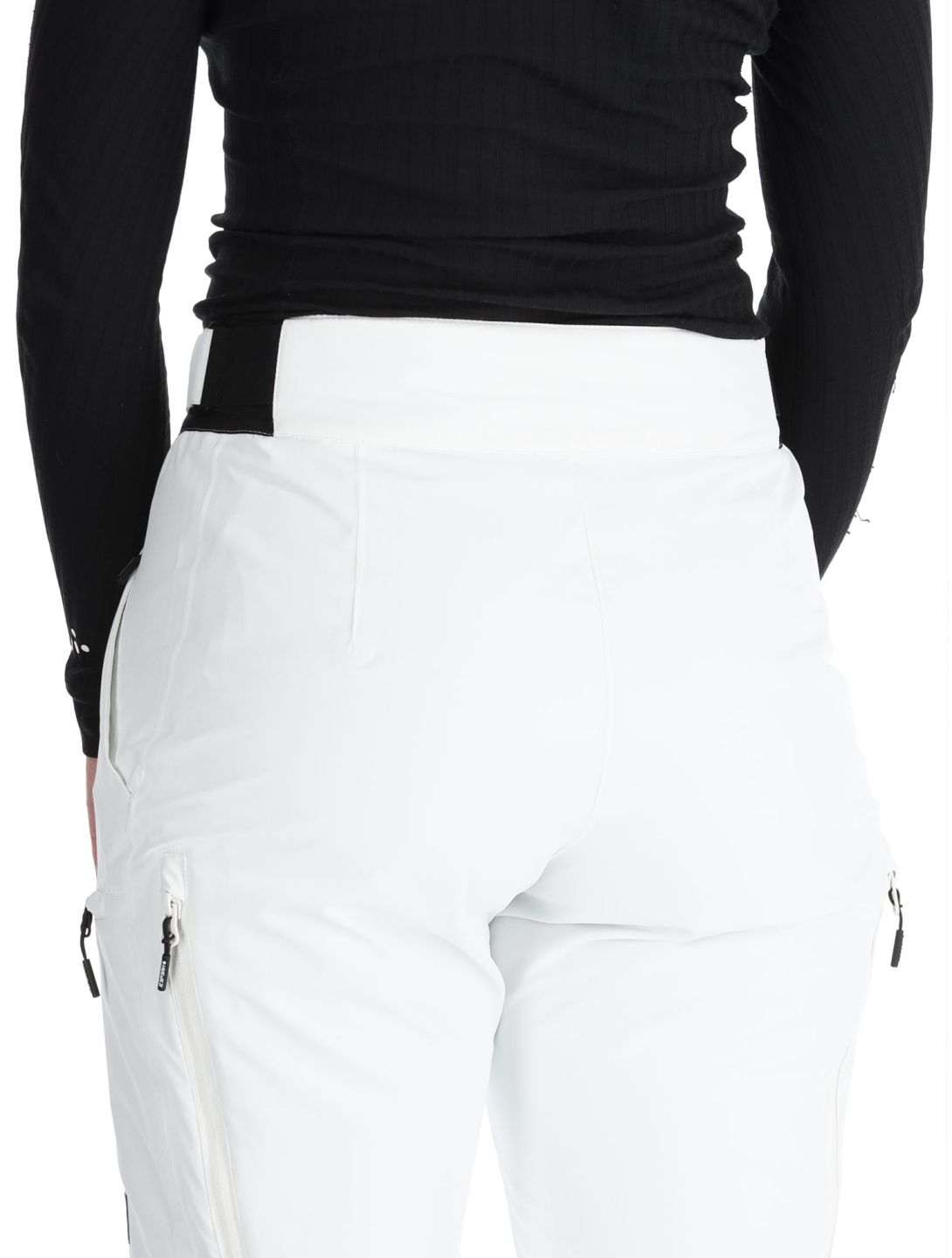 Icepeak, Calau pantaloni da sci senza imbottitura donna Natural White bianco 