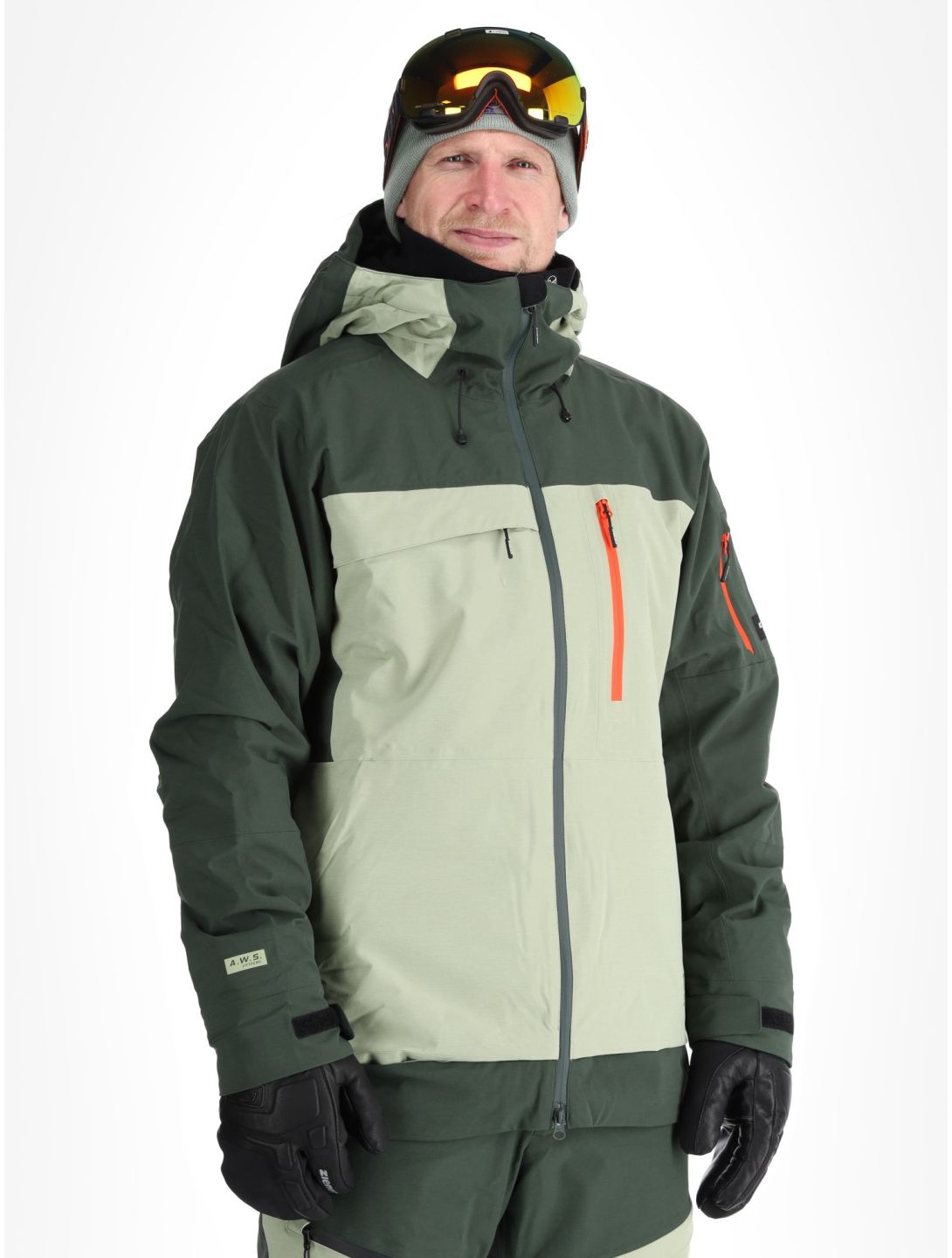 Icepeak, Cale giacca sci uomo Asparagus verde 