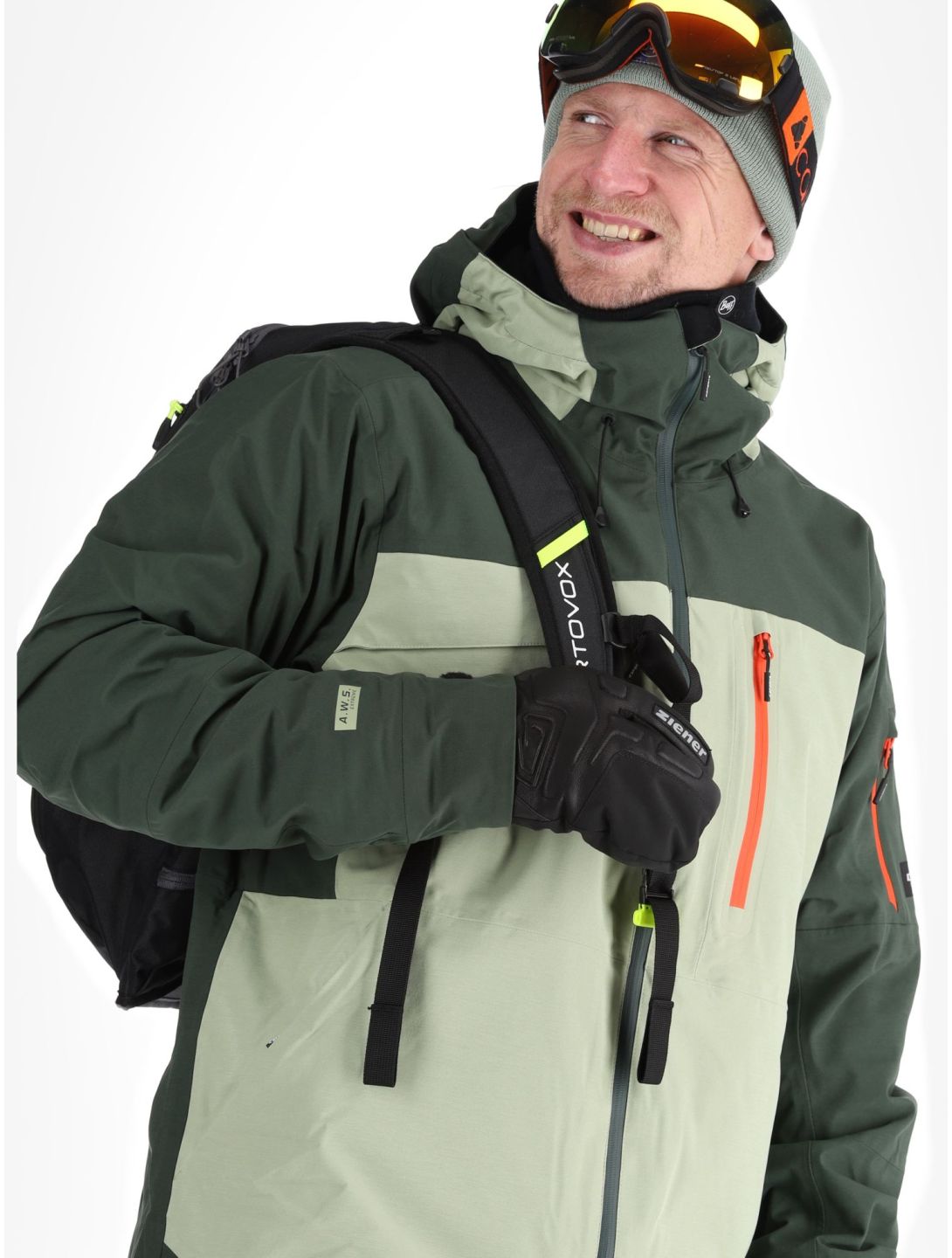 Icepeak, Cale giacca sci uomo Asparagus verde 