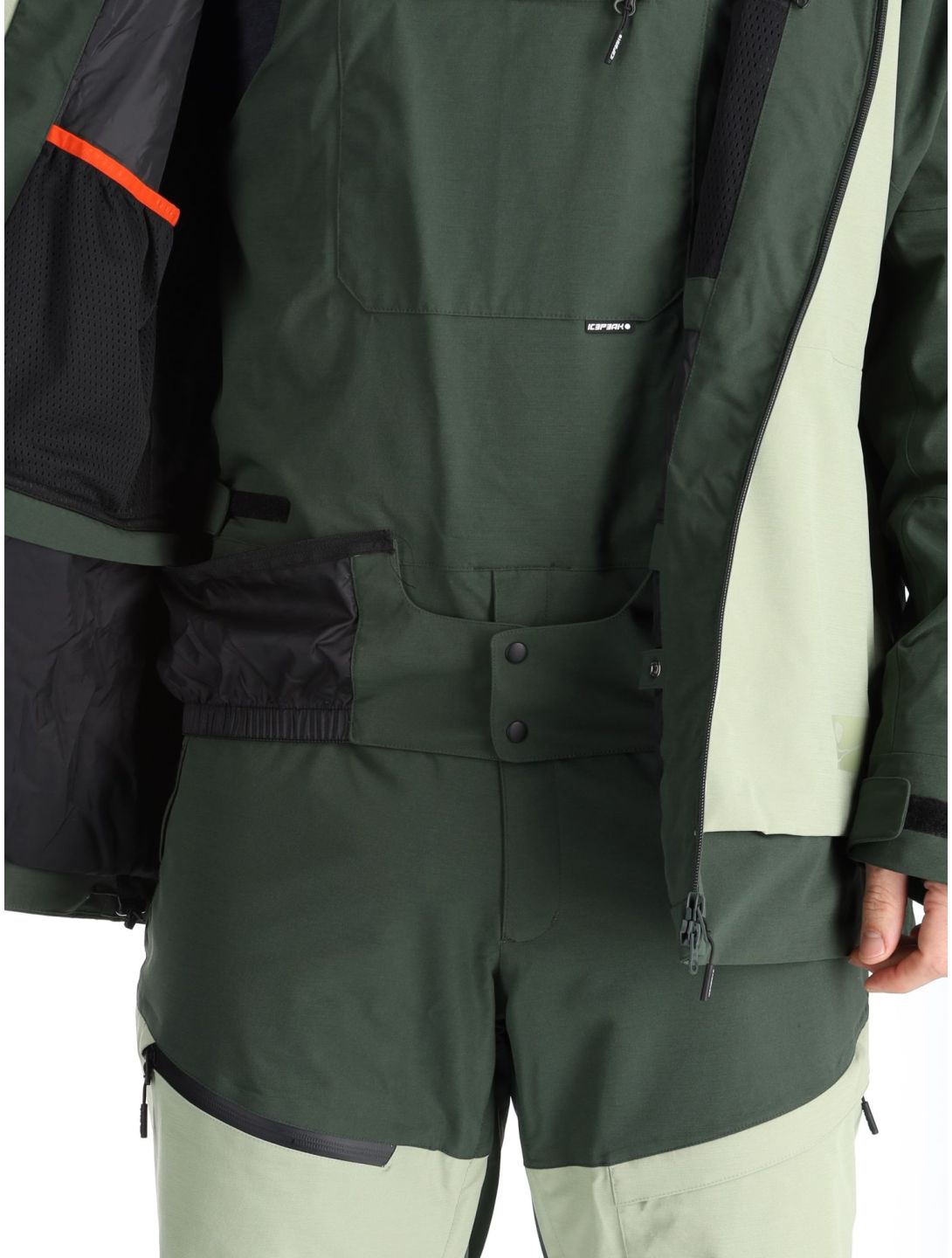 Icepeak, Cale giacca sci uomo Asparagus verde 