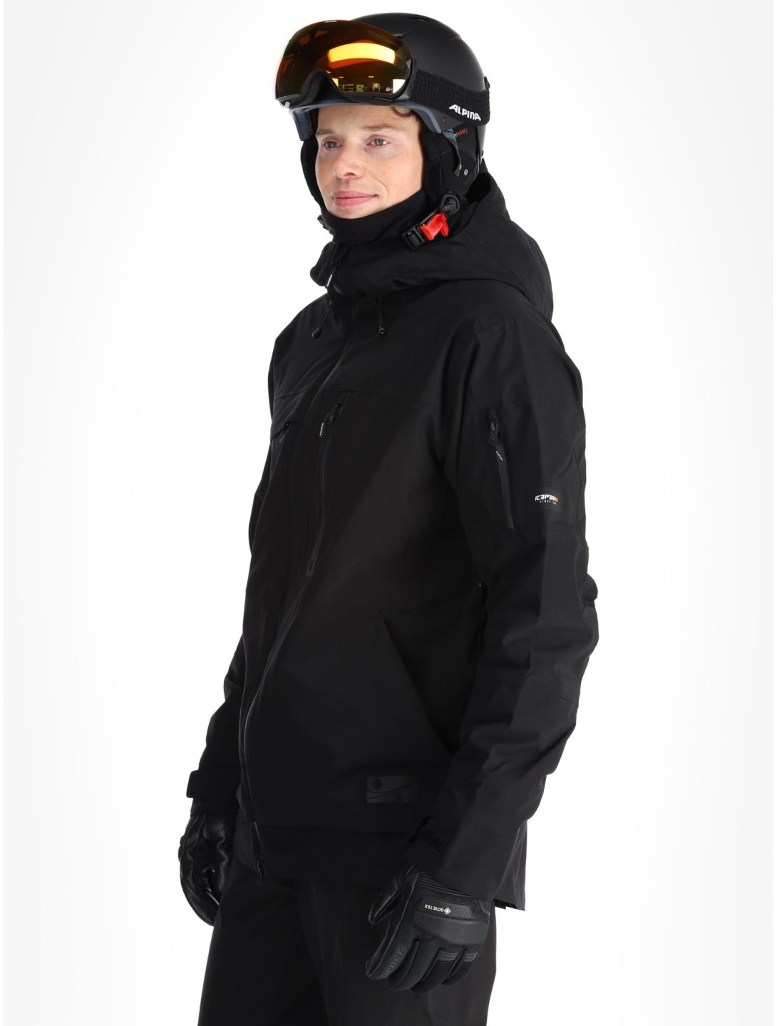 Icepeak, Cale giacca sci uomo Black nero 