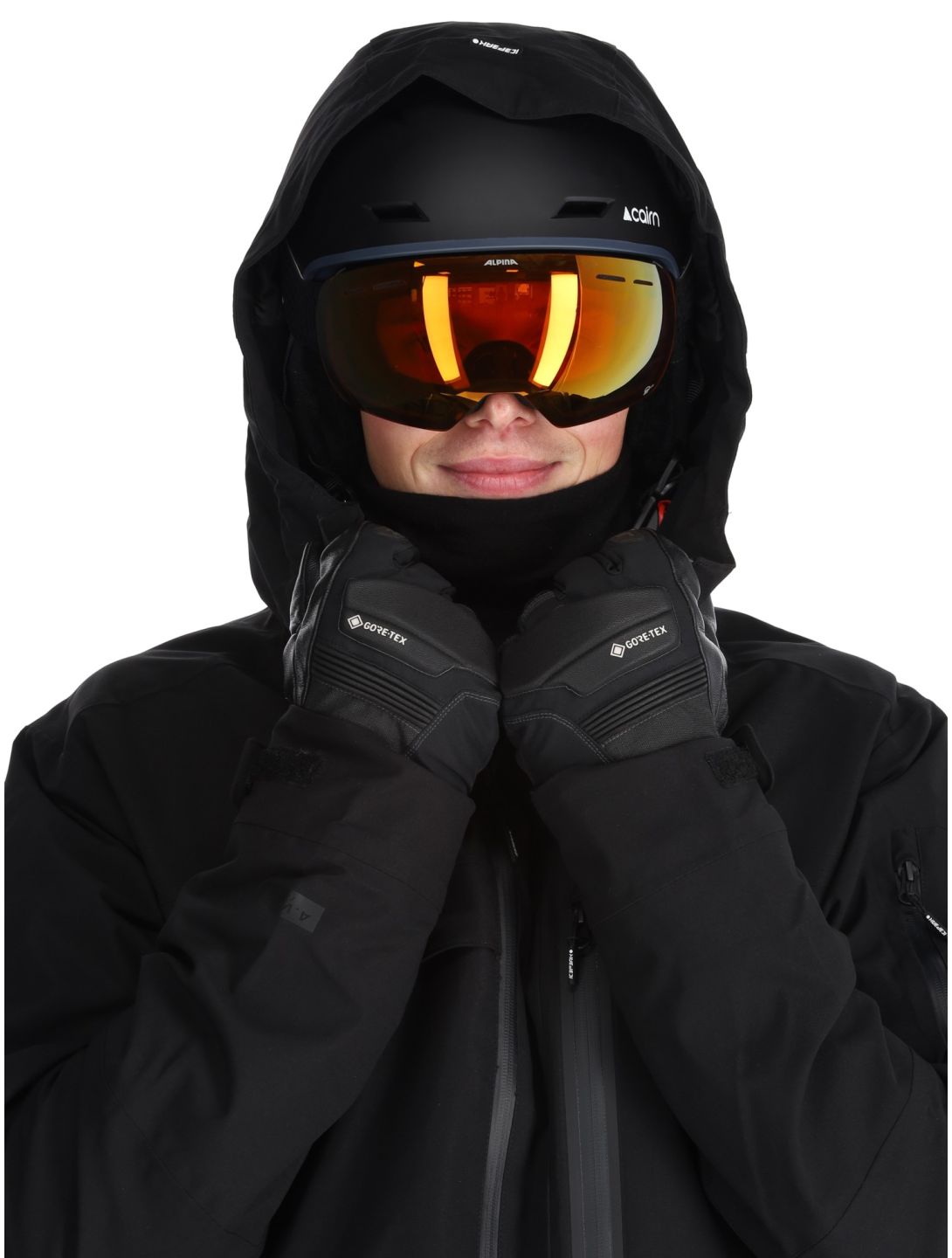 Icepeak, Cale giacca sci uomo Black nero 