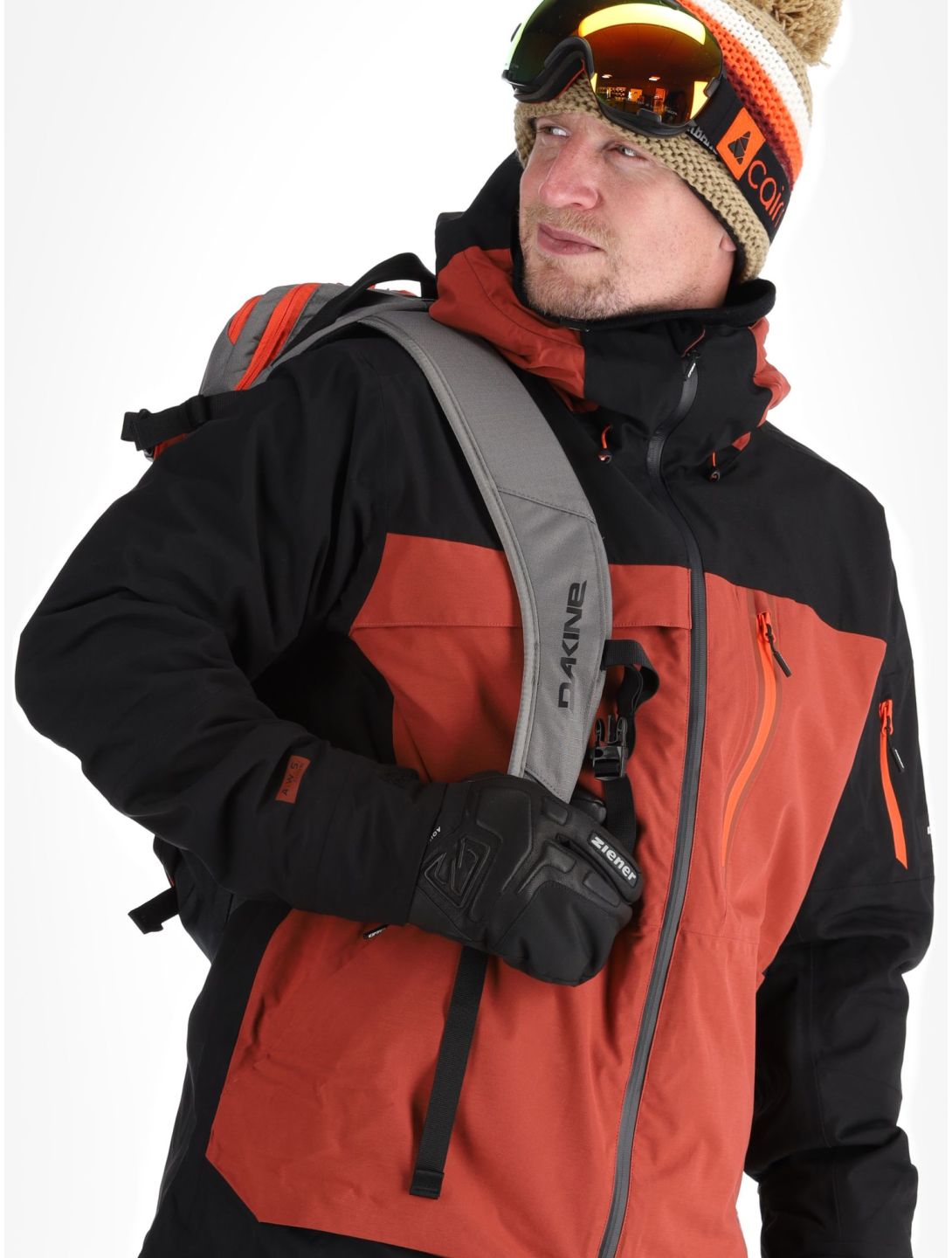 Icepeak, Cale giacca sci uomo Burned Orange arancio 