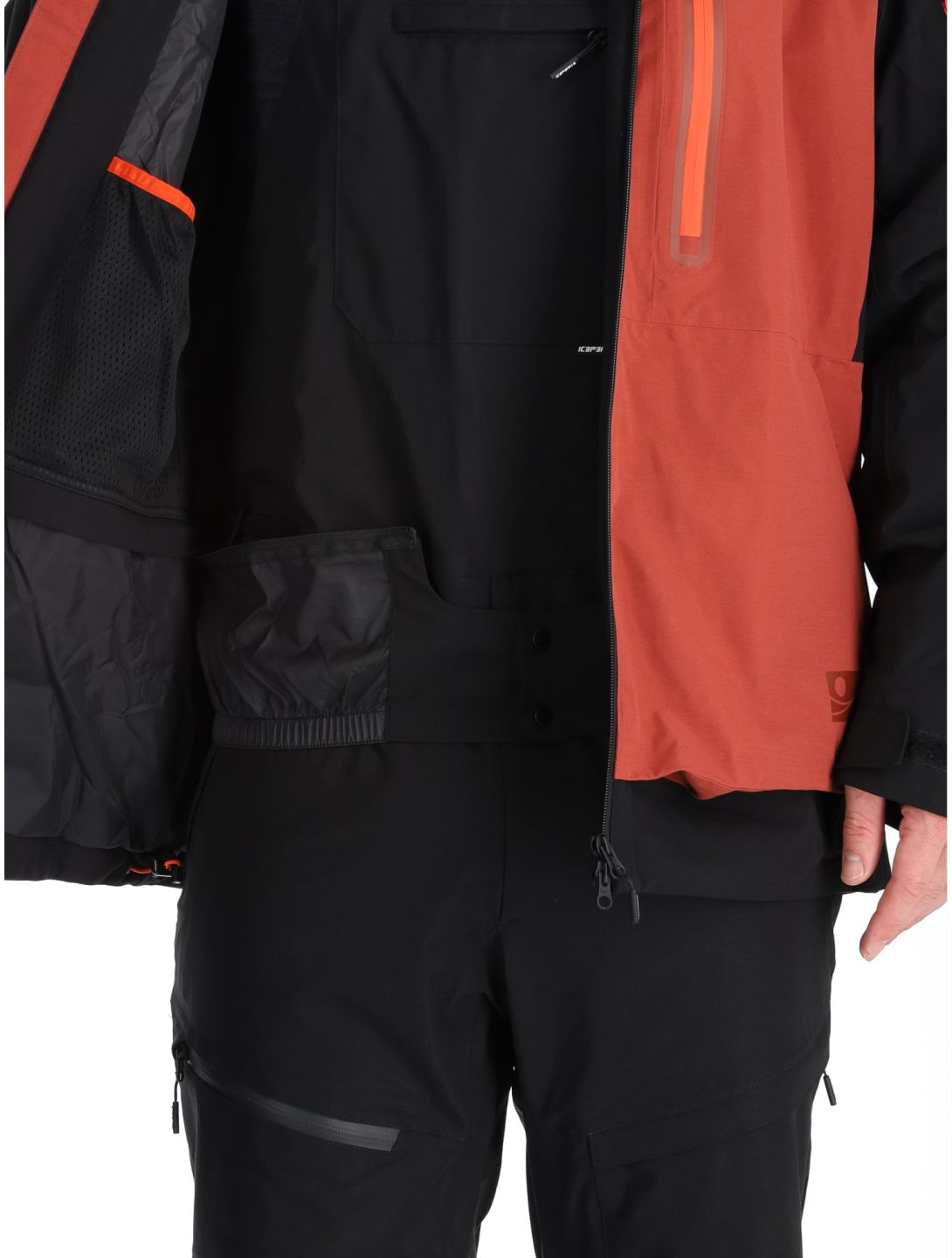 Icepeak, Cale giacca sci uomo Burned Orange arancio 