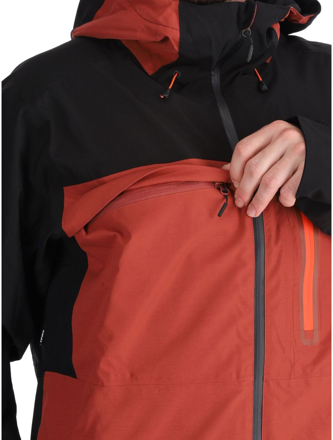 Icepeak, Cale giacca sci uomo Burned Orange arancio 