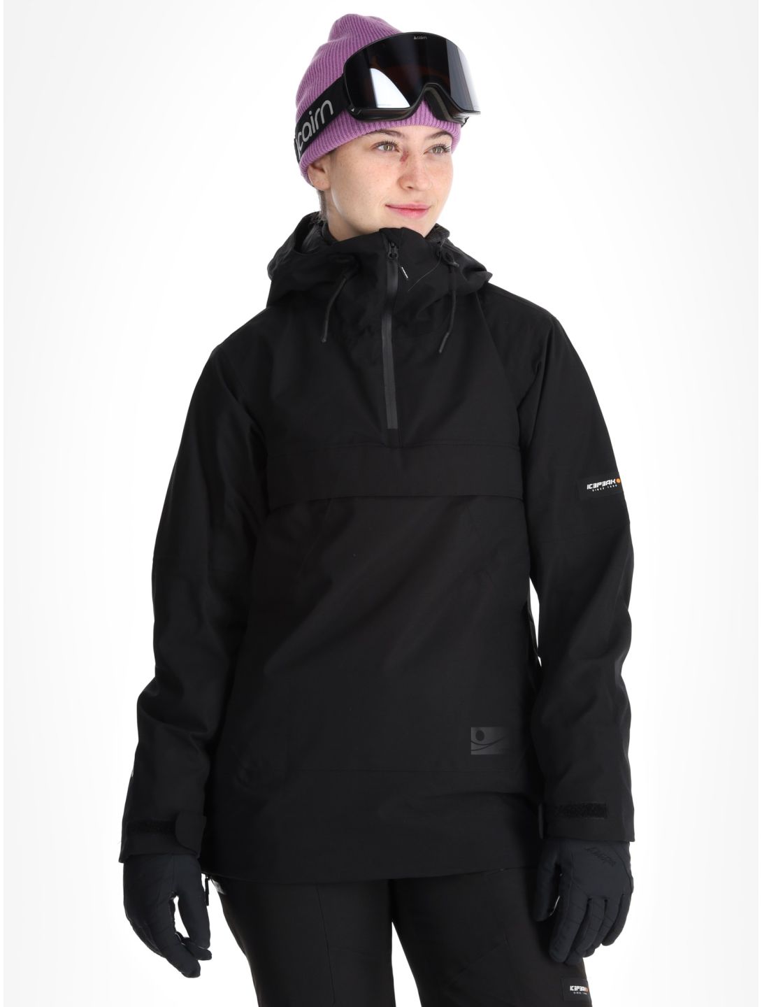 Icepeak, Calio anorak donna Black nero 