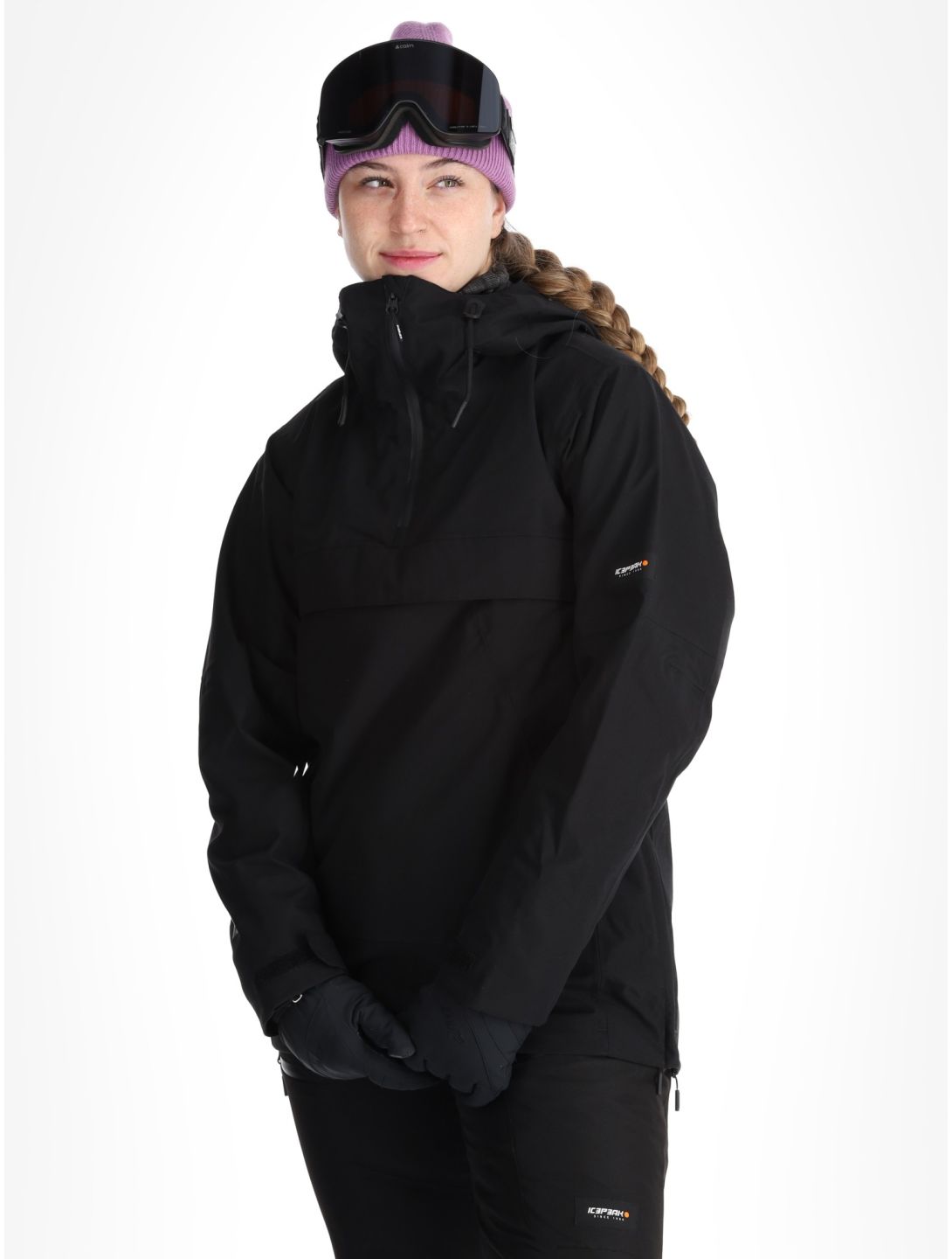 Icepeak, Calio anorak donna Black nero 